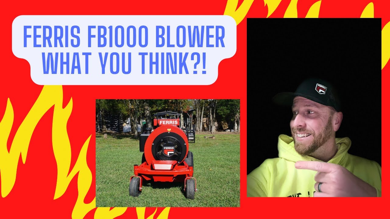 Ferris FB1000 Stand On Blower 💨