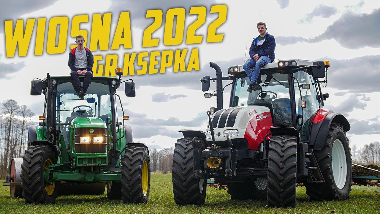 ✔Wiosna 2022!✔Włókowanie i Wałowanie łąk!✔GR Ksepka★AgroMazury TV★