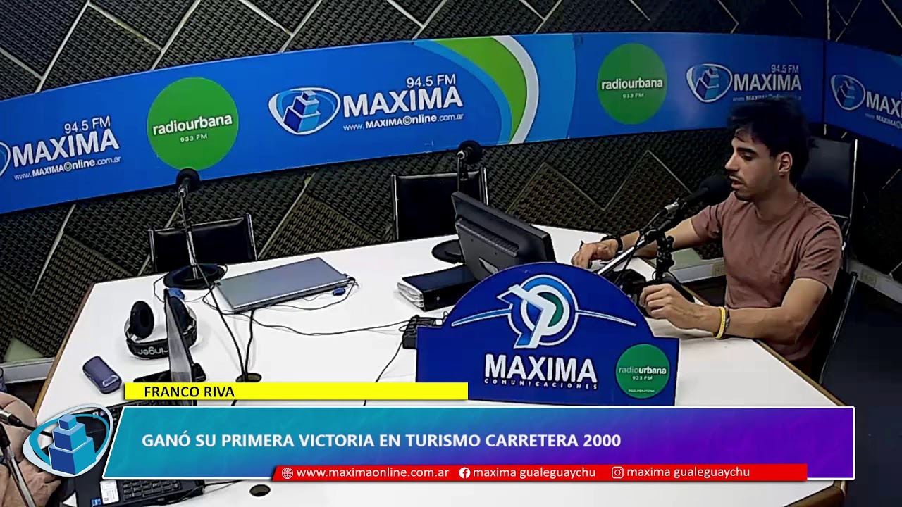 Franco Riva. Gan&oacute; su primera victoria en Turismo Carretera 2000 | Radio M&aacute;xima 94.5mhz. Gualeguaych&uacute;