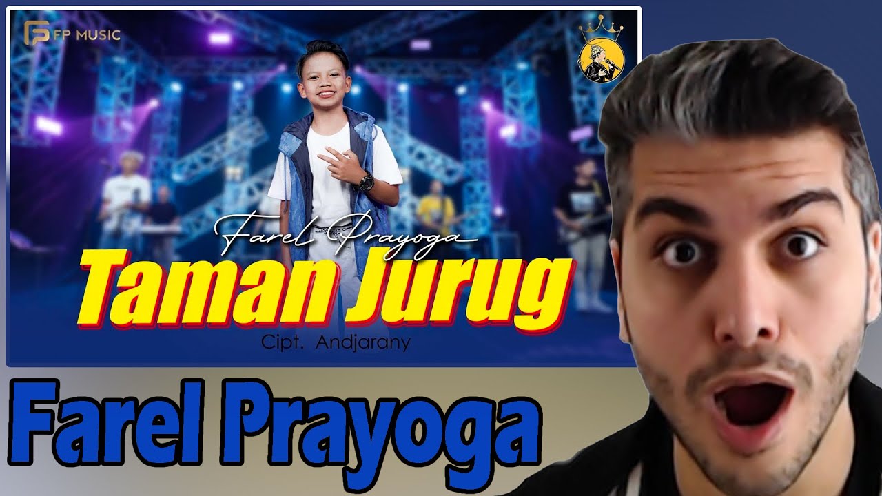 TAMAN JURUG - FAREL PRAYOGA (Official Music Video Fp Music) REACTION | TEPKİ