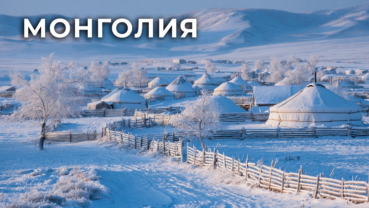МОНГОЛИЯ: Сердце Азии | Документальный фильм о путешествиях 4K