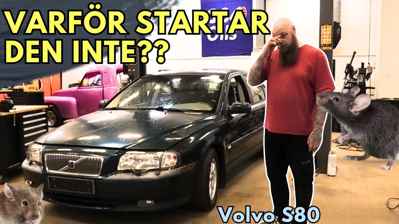 Felsöker Volvo S80 som inte startar ( S80, V70n ) (4K Eng subtitle)