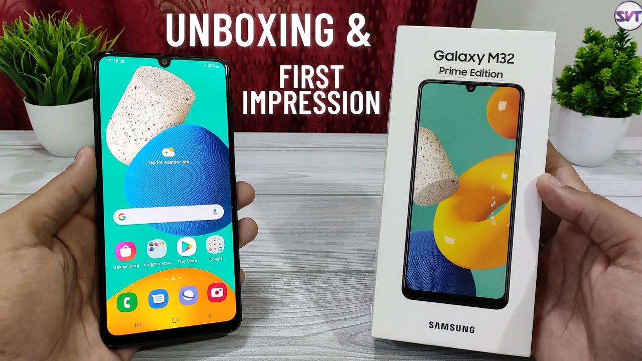 Samsung Galaxy M32 Prime Edition Unboxing & First Impression | Super Amoled | 20 MP Selfie  🔥🔥