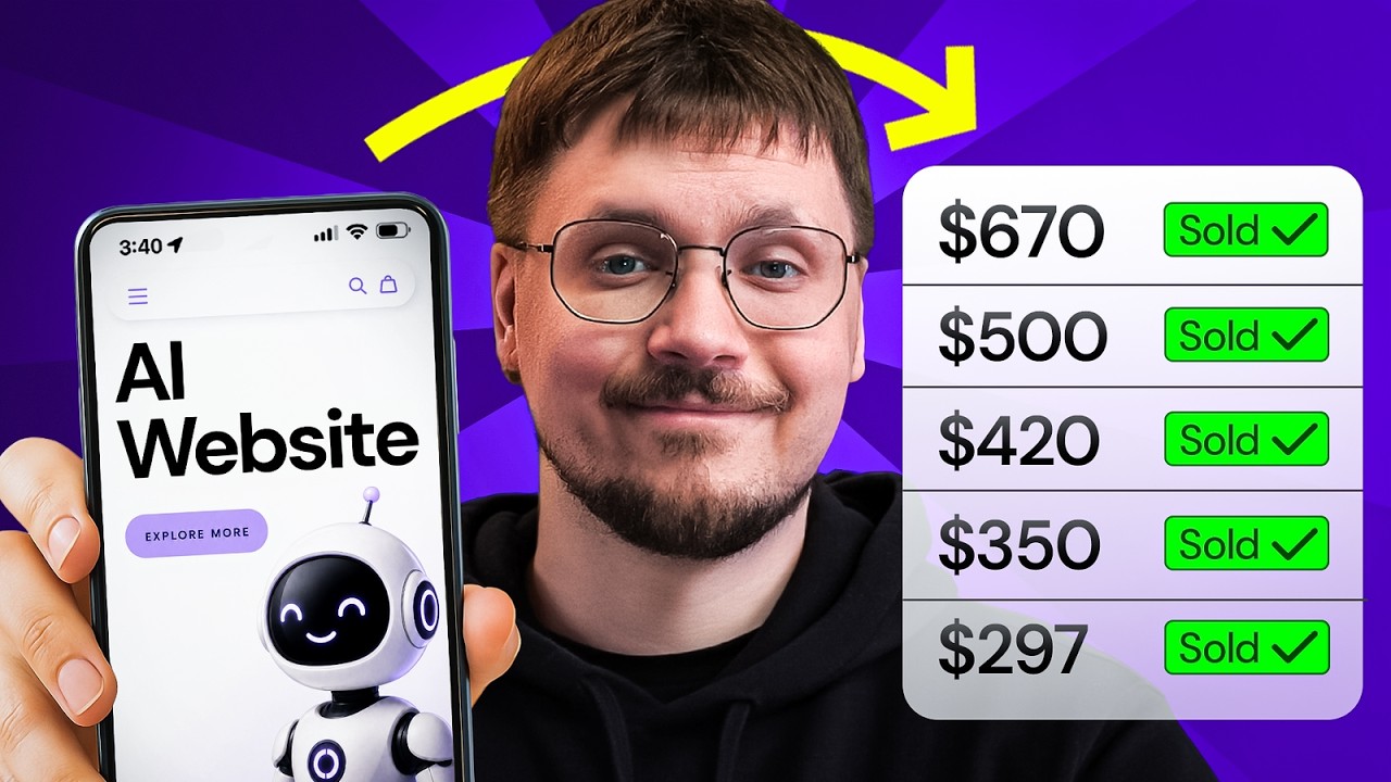 Как продавать AI-сайты локальному бизнесу и зарабатывать $10 000 в месяц