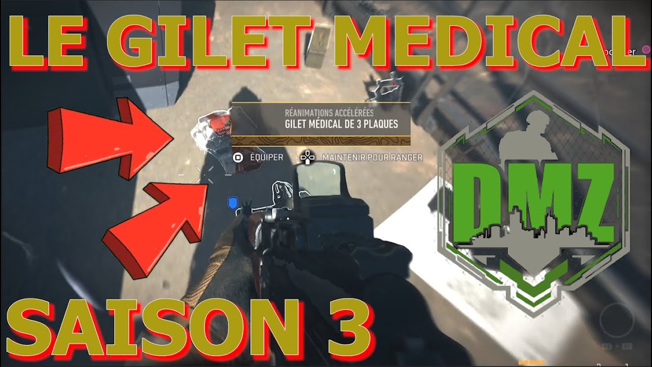 TROUVER le GILET MEDICAL 3 PLAQUES sur DMZ (BOSS CHIMISTE DMZ SAISON 3 WARZONE 2)