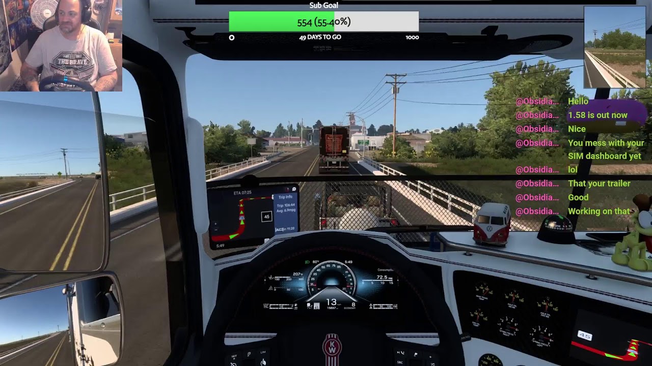 American truck simulator day 15  road to $1 mill 1.5.8
