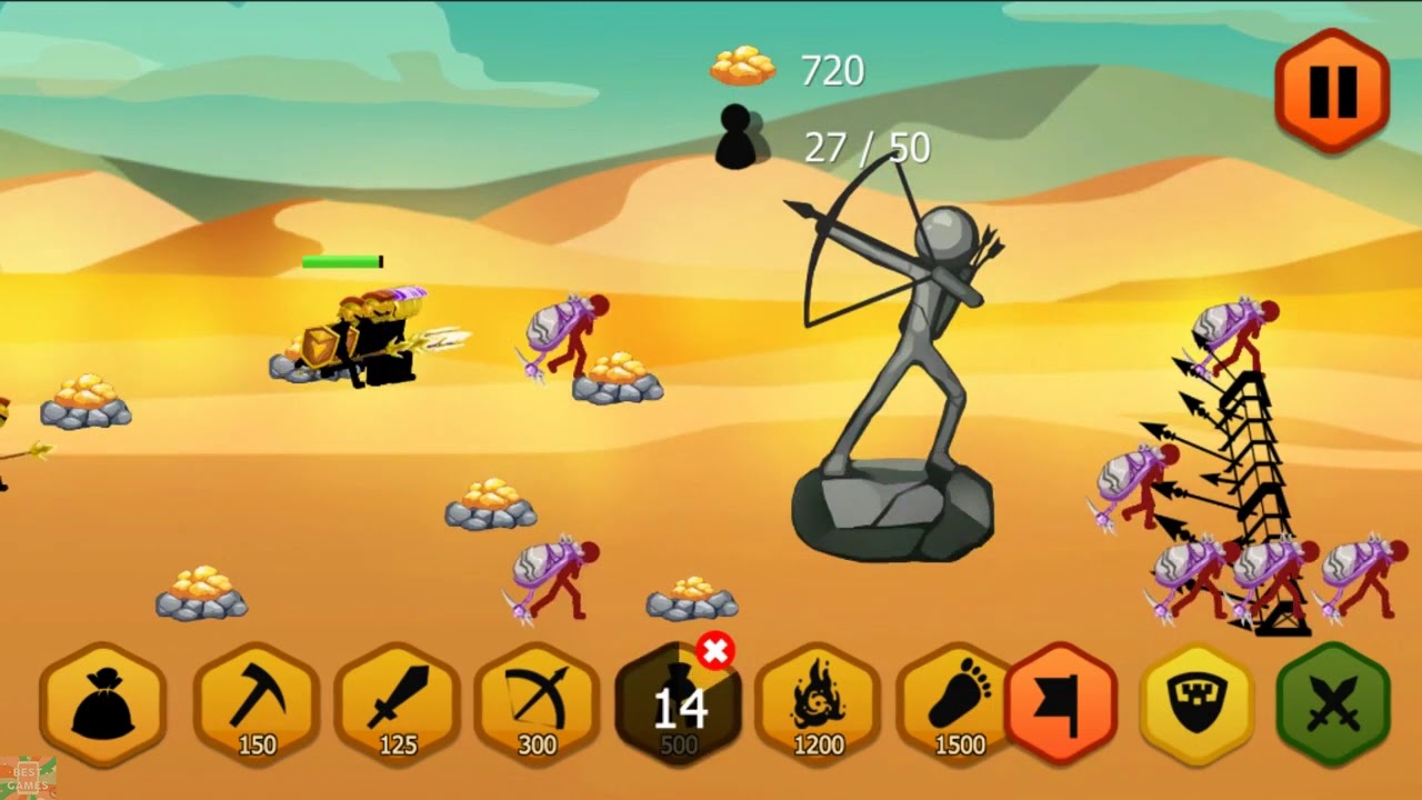 Stickman Battle 2020 Stick Fight War new update New Levels New Weekly Griffon Great vs All Army