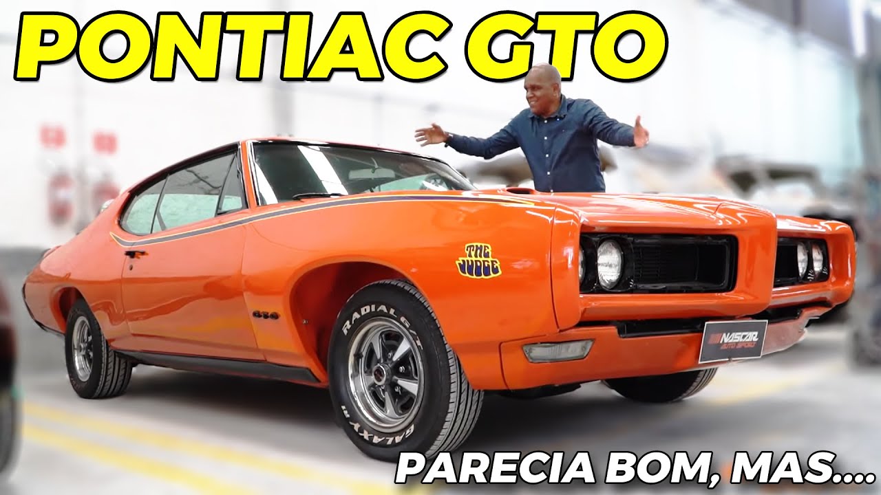 O RESGATE DE UM ÍCONE! 🤩🔥  Pontiac GTO “The Judge” 1968