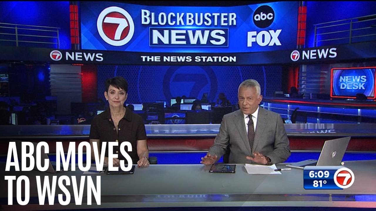 Miami’s ABC Affiliation Moves To WSVN 7.2 | March 20, 2025