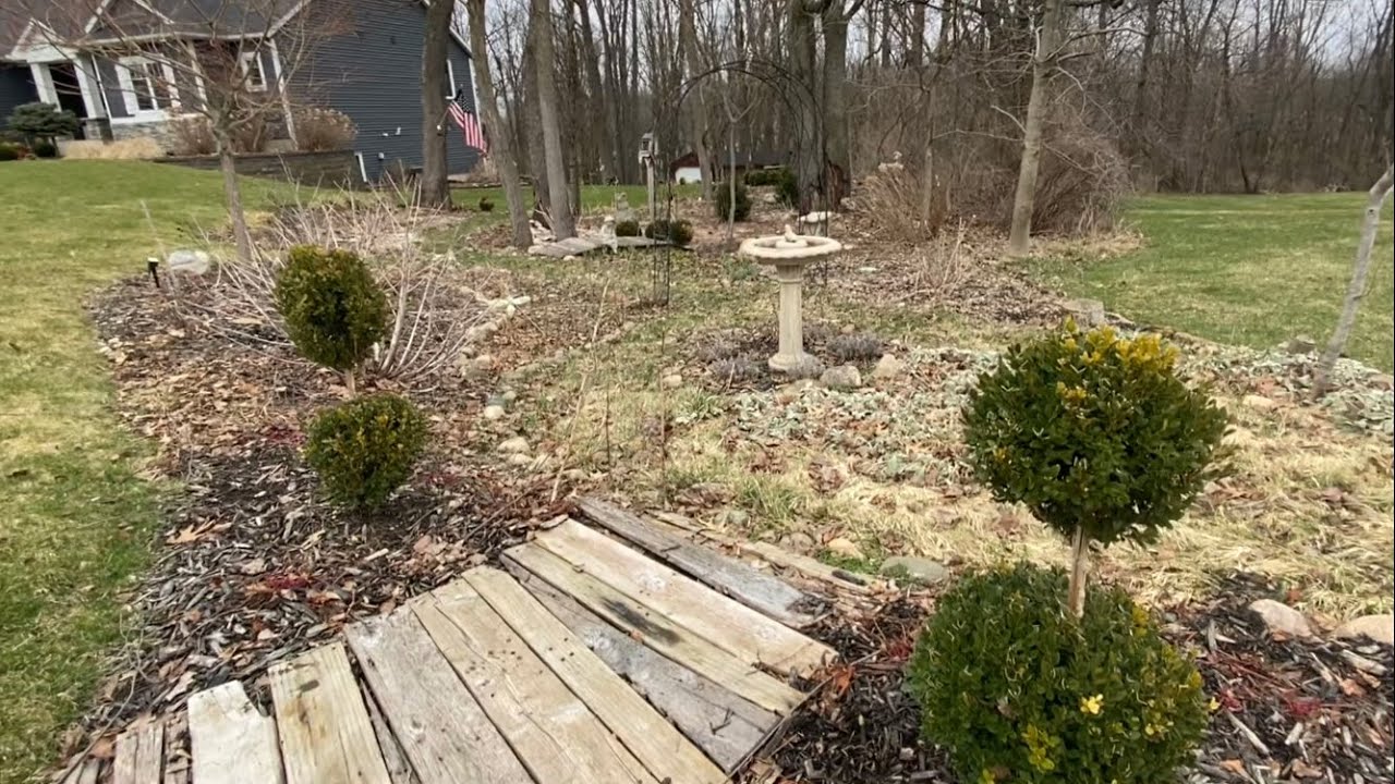 Mid March Garden Walkthrough Tour. What’s Popping Up Through the Frosty Freeze 🥶 