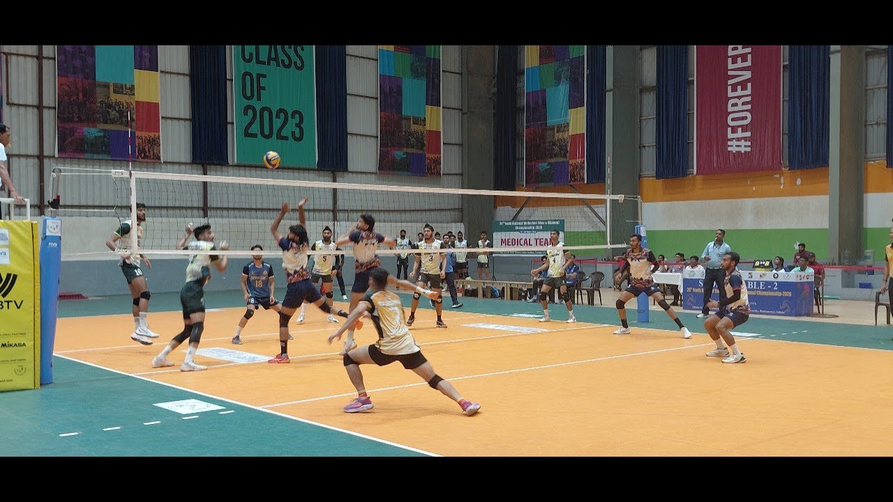 राजस्थान vs पंजाब - quarterfinal 26-youth national volleybal