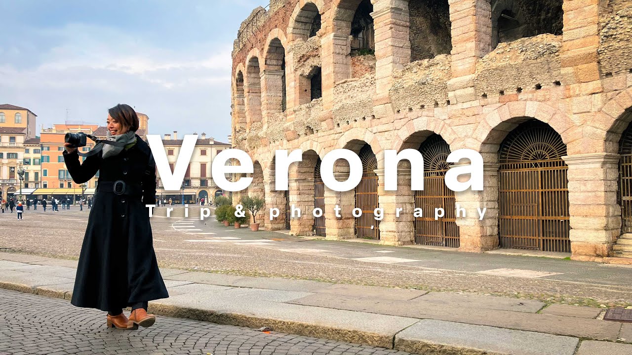 【イタリア🇮🇹のヴェローナ Part.1]】1泊2日ヴェローナ女子旅Vlog/Travel photography