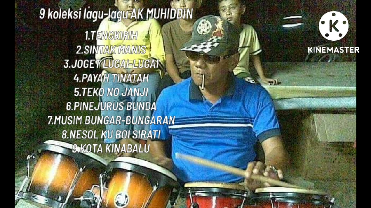 9 koleksi lagu-lagu bajau samah AK MUHIDDIN