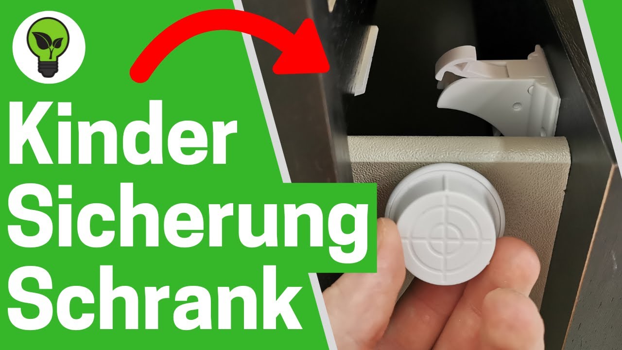 Kindersicherung Schrank Montieren ✅ULTIMATIVE BABY SCHUBLADENSICHERUNG 👉 Unsichtbares Magnetschloss!