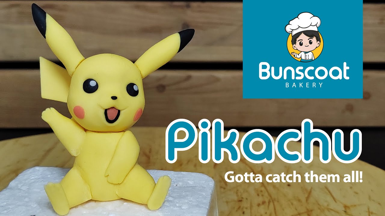 Pikachu Cake topper tutorial
