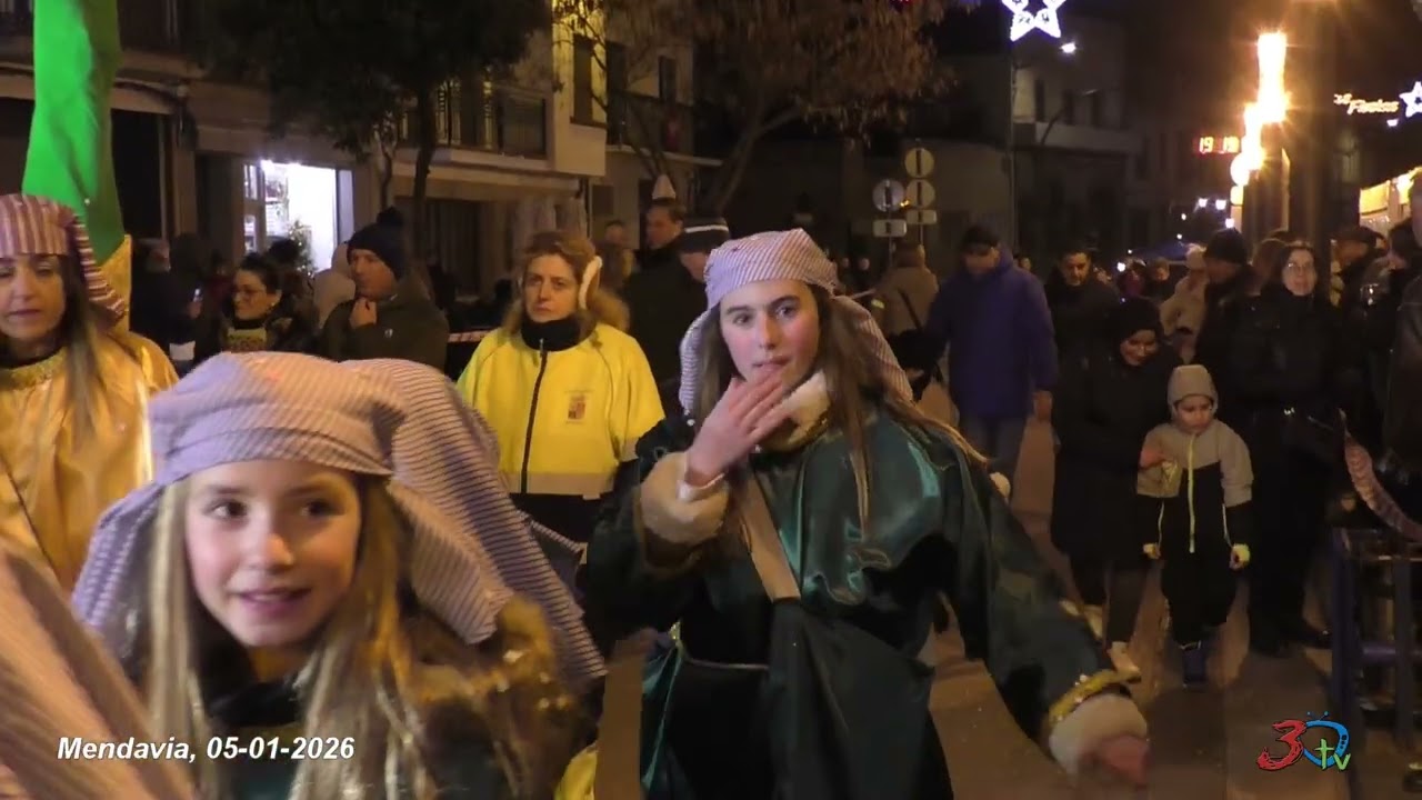 Mendavia, Cabalgata de los Reyes Magos, 05-01-2026