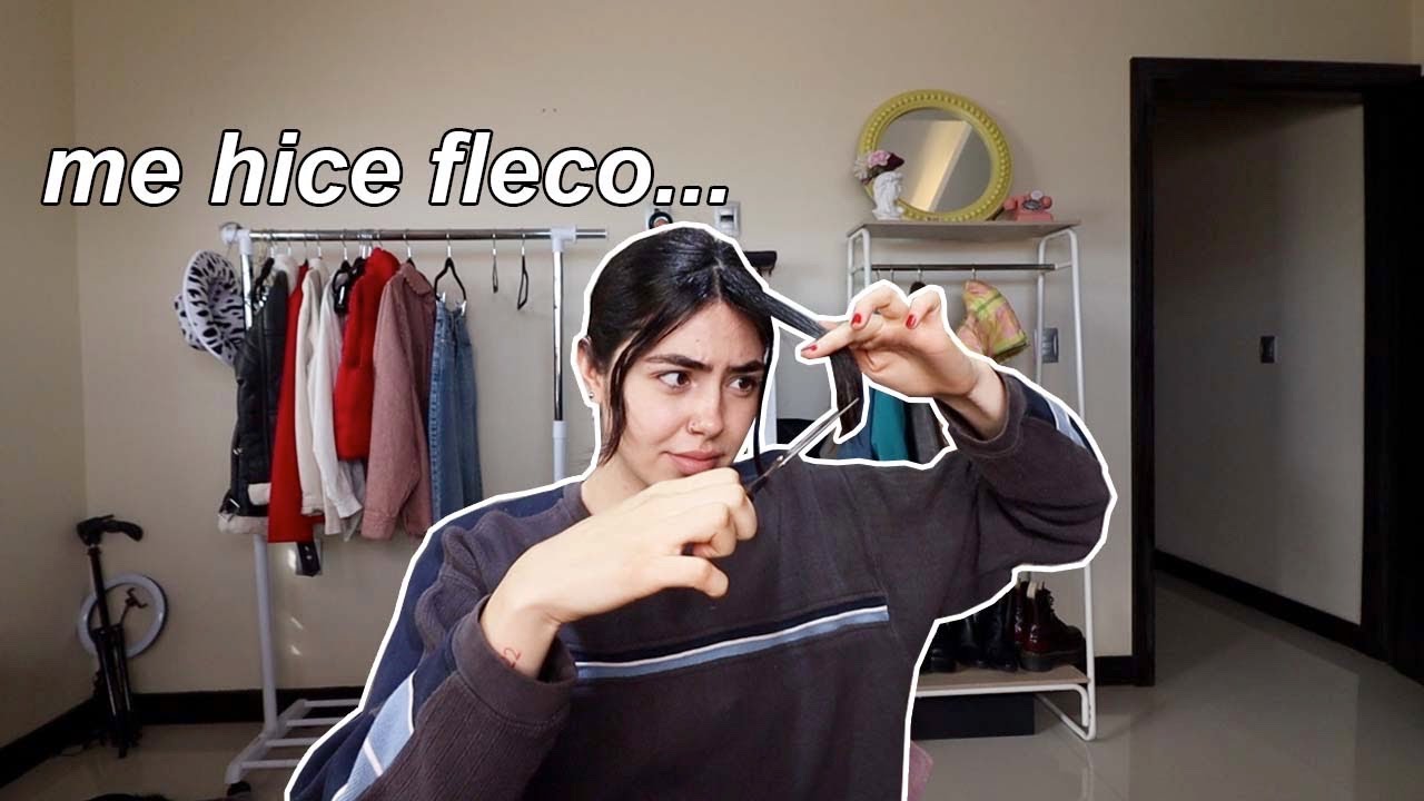 me hice fleco porque me aburrí de mi look