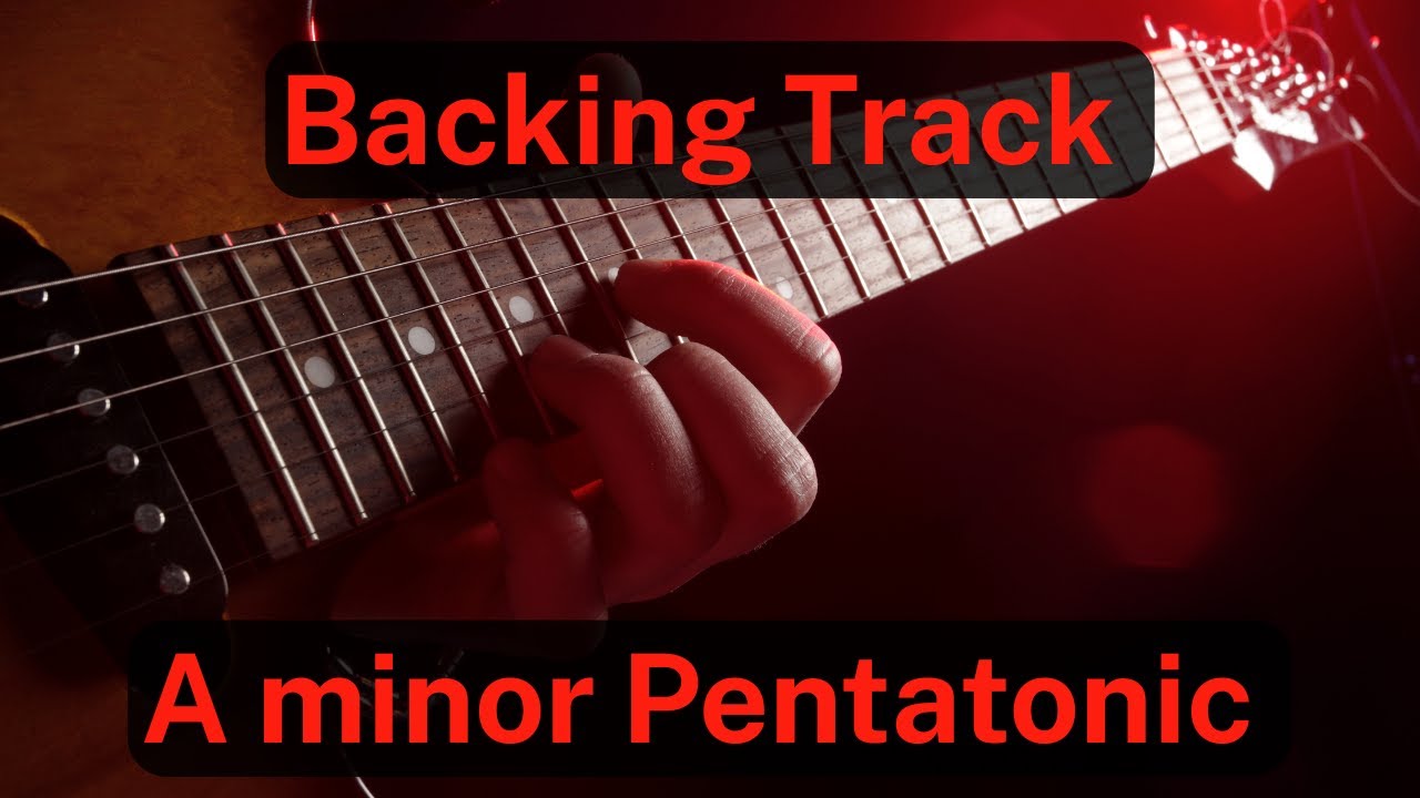 Am Pentatonic Backing Track – Guitar Jam Track in A Minor | Slow Count-In