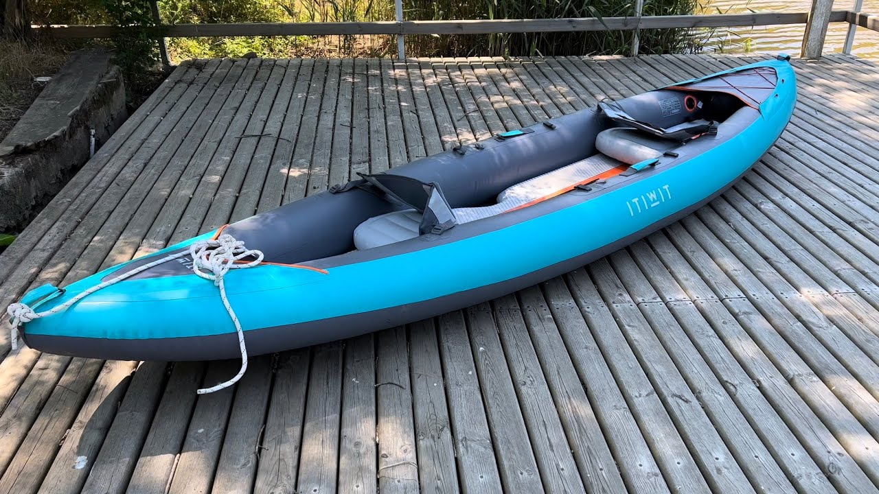 Кану каяк от @DECATHLONBGChannel  ITWIT Touring 100+ 3P подготовка и влизане на вода