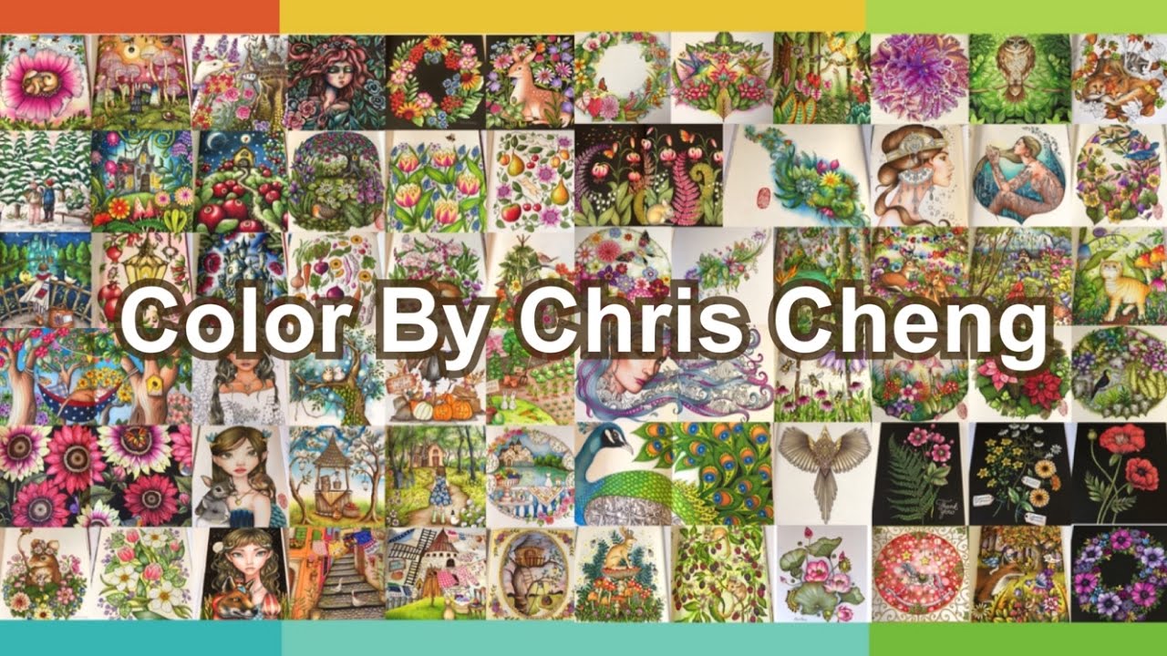 COLORS By Chris Cheng | My Adult Coloring 