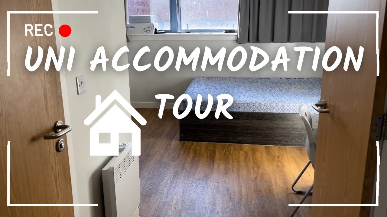 University Accommodation Tour 2024 - My studio Apartment as an International Student in Glasgow (UK)