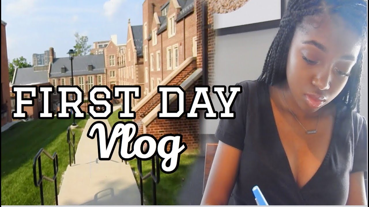 FIRST DAY OF COLLEGE VLOG 2018 | Maya Elizabeth