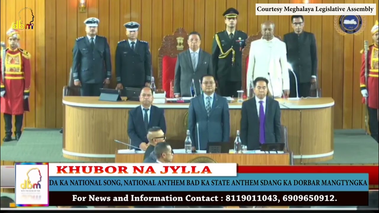 DA KA NATIONAL SONG, NATIONAL ANTHEM BAD KA STATE ANTHEM SDANG KA DORBAR MANGTYNGKA
