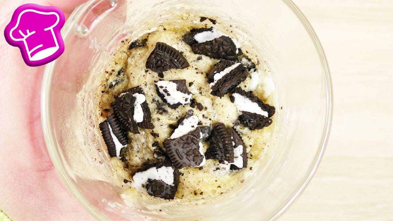 Cookie aus der Mikrowelle mit Oreo Stücken | UNGLAUBLICH lecker & MEGA einfach