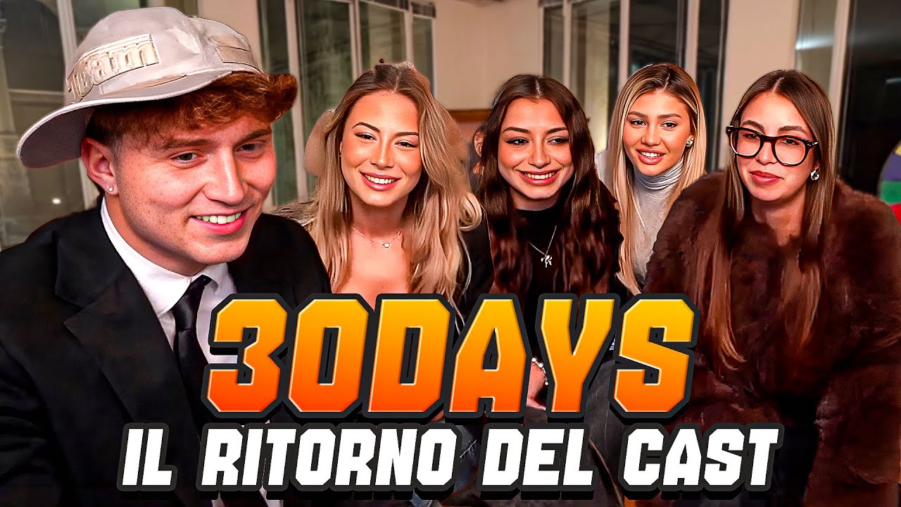 Il CAST di 30 DAYS Ritorna In Live Dal Rosso! W/Tomas & Dre