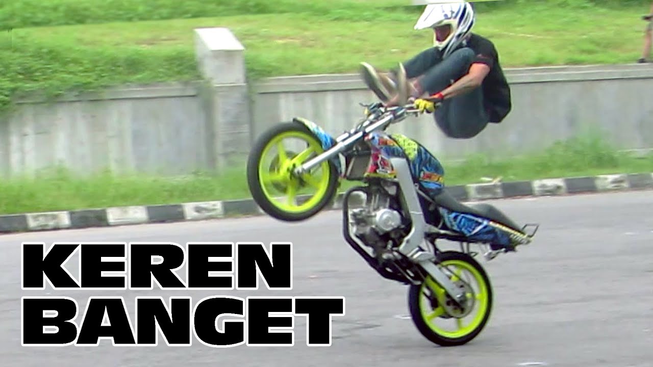 Jogja Xtreme Riders - Atraksi Motor Freestyle Keren di Maguwoharjo (Yamaha Vixion Freestyle)