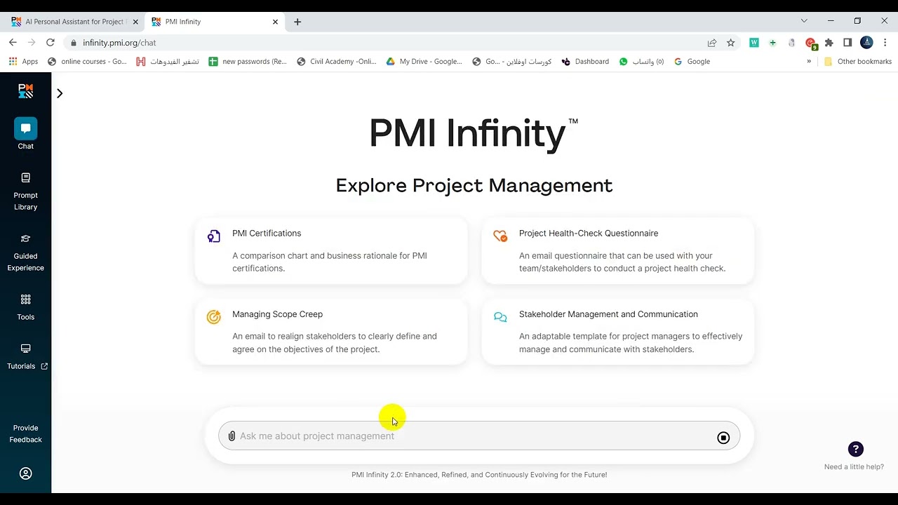 PMI INFINTY _ ALL You need in one place