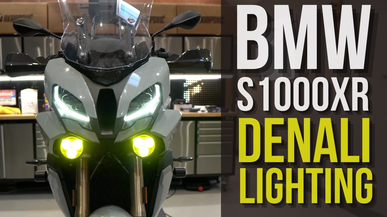 BMW S1000XR Denali D3 Bundle Installation with Tracker
