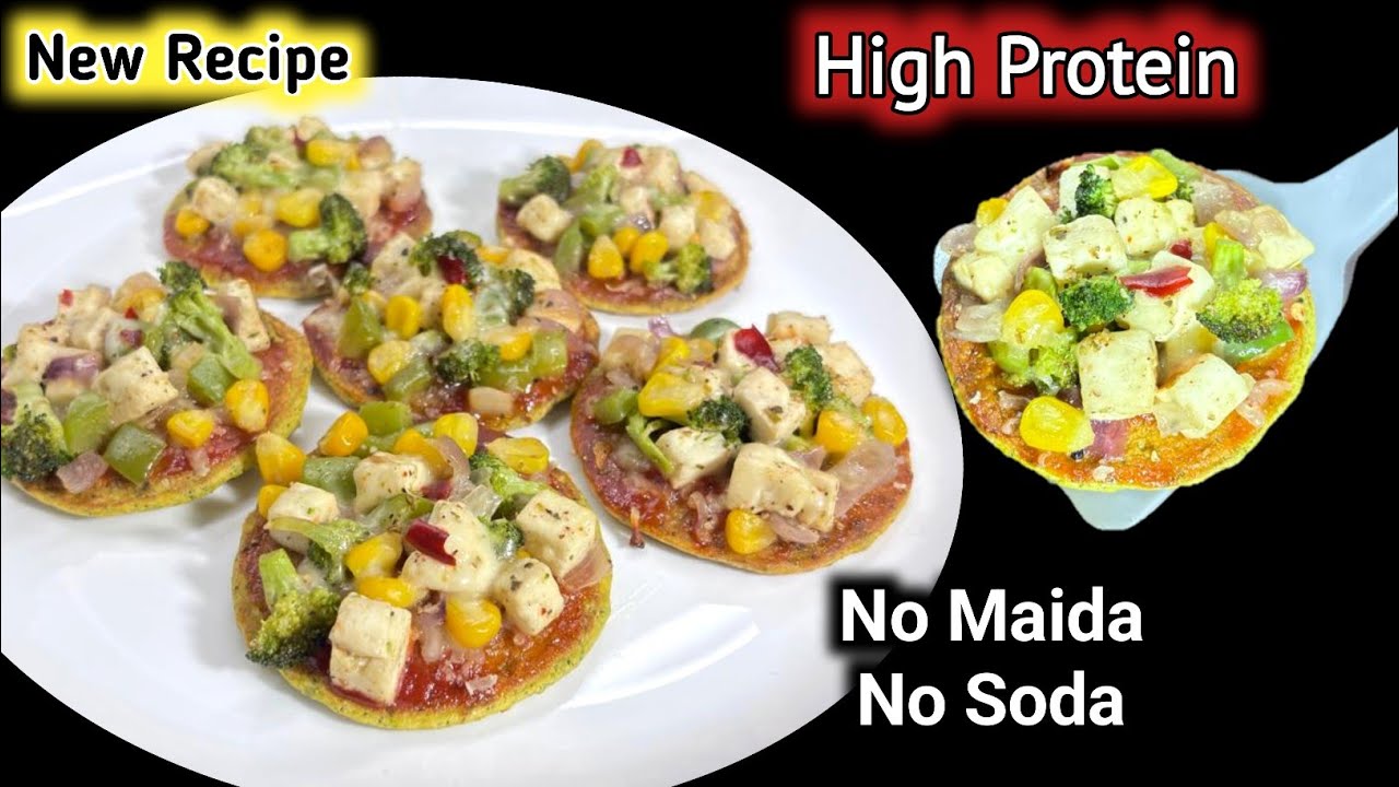 10 Minutes High Protein Pizza Bites | Tiffin Recipes | Healthy Kids Lunchbox Ideas | Breakfast 