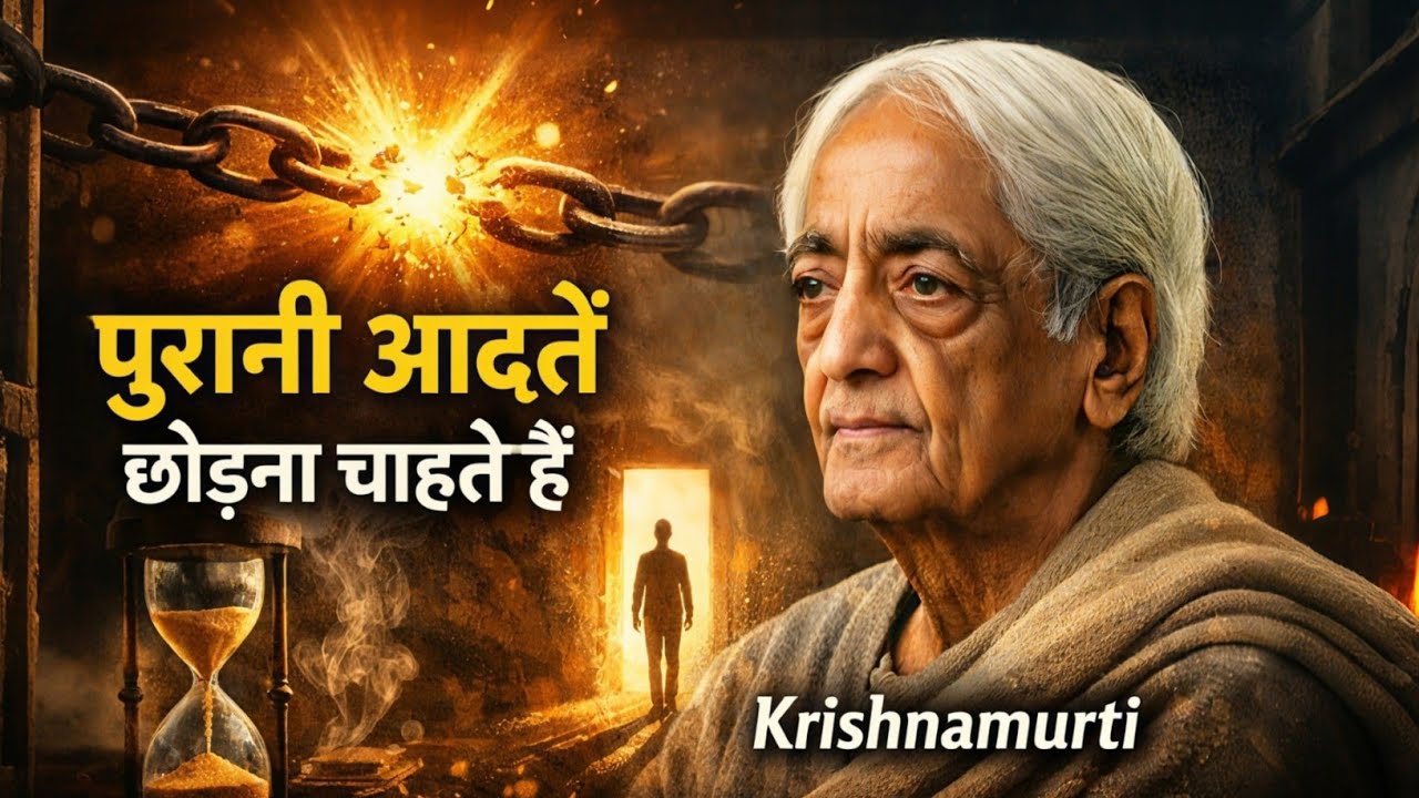 The Truth About Change: Krishnamurti on Breaking Old Habits