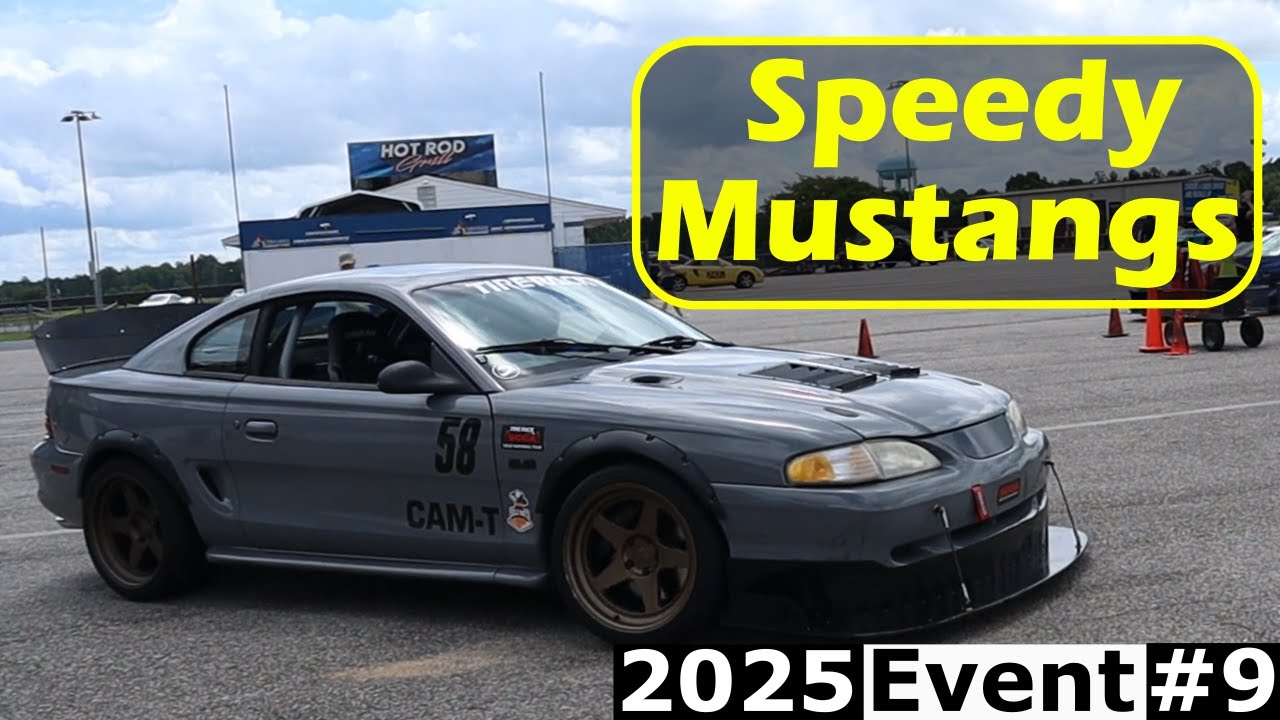 Mustang Autocross CAM Jam Challenge: Who Will Conquer the Course?