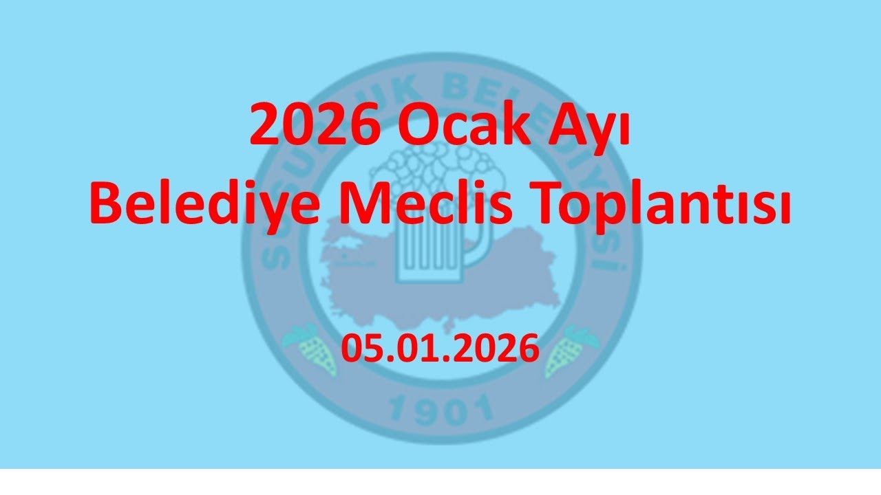 Susurluk Belediyesi Meclis Toplantısı