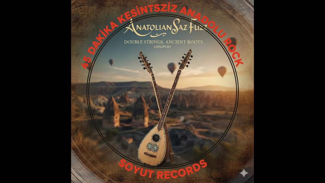 45 Dakika Kesintisiz Anadolu Rock - Non Stop Anatolian Saz Fuzz