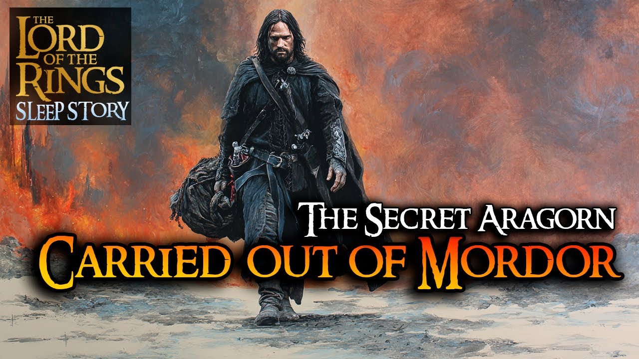 The Secret Aragorn Carried out of Mordor | MIDDLE-EARTH ASMR Bedtime Story