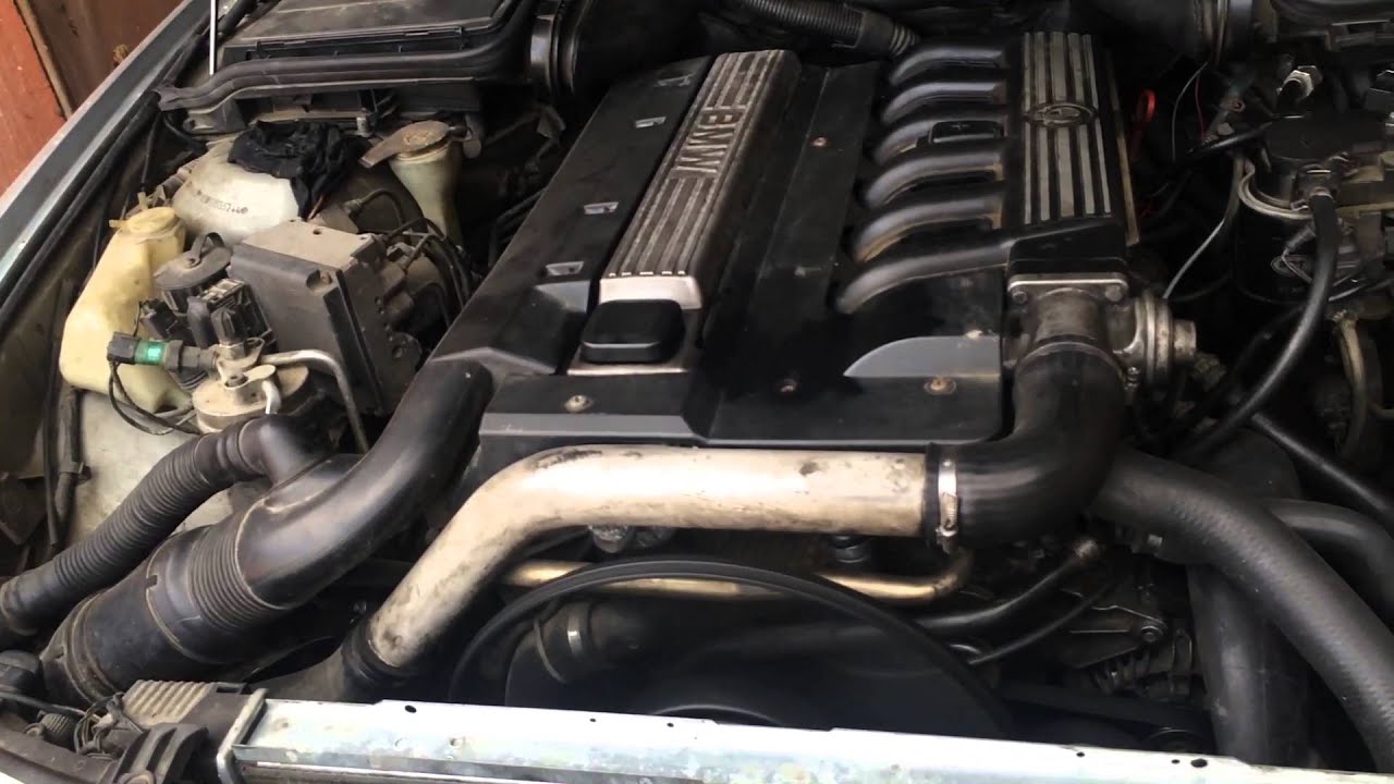Motor BMW e39 525 tds 143cp pornirea la cald