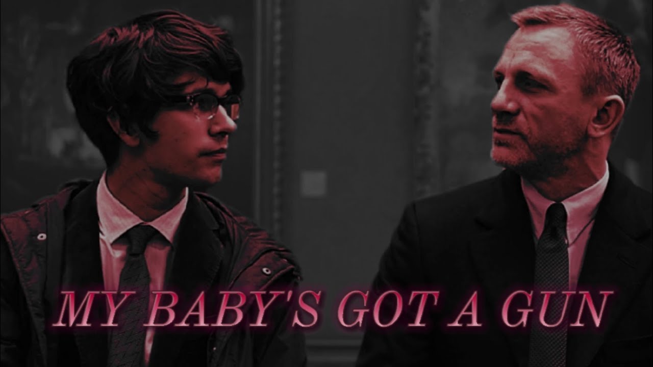 00Q // james bond × Q // my baby's got a gun