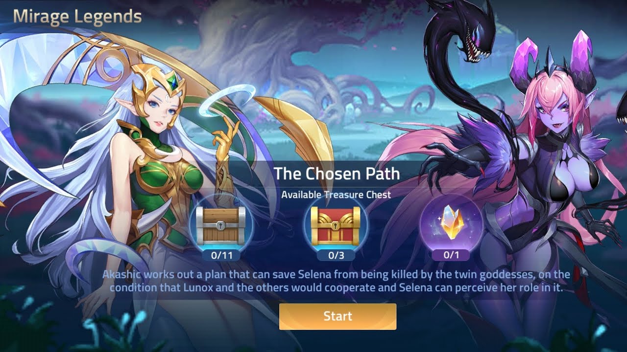 The Chosen Path (Mirage Legends Act 3) MLA Walkthrough