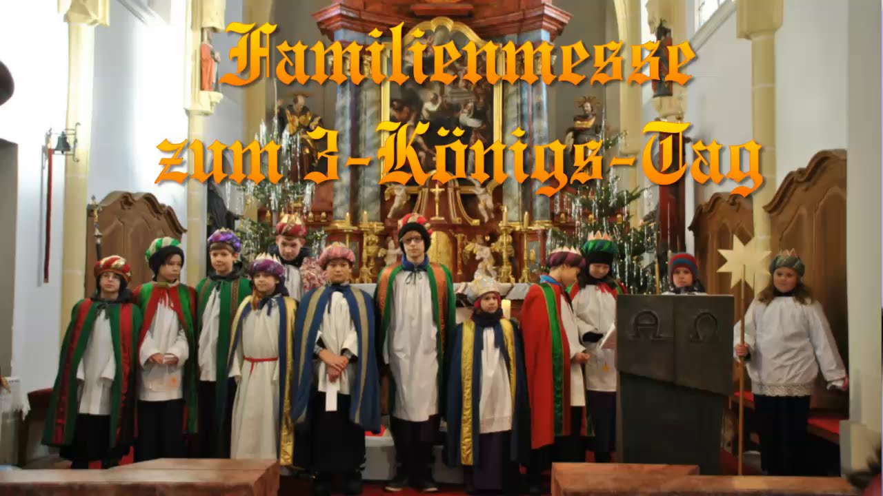 Familienmesse zum 3-Königs-Tag in der Pfarre St. Veit - Klein Engersdorf am 6. Jänner 2015