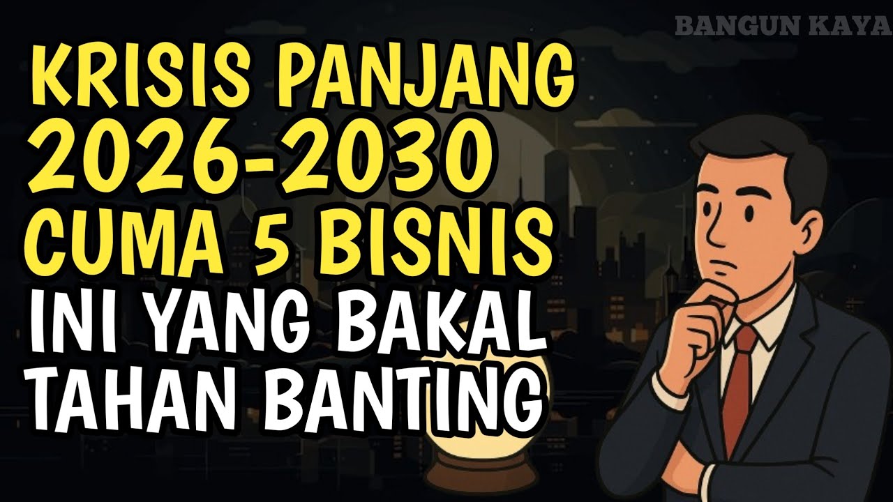 5 Jenis Usaha yang Diprediksi Tetap Tahan Banting di Krisis Panjang 2026&ndash;2030
