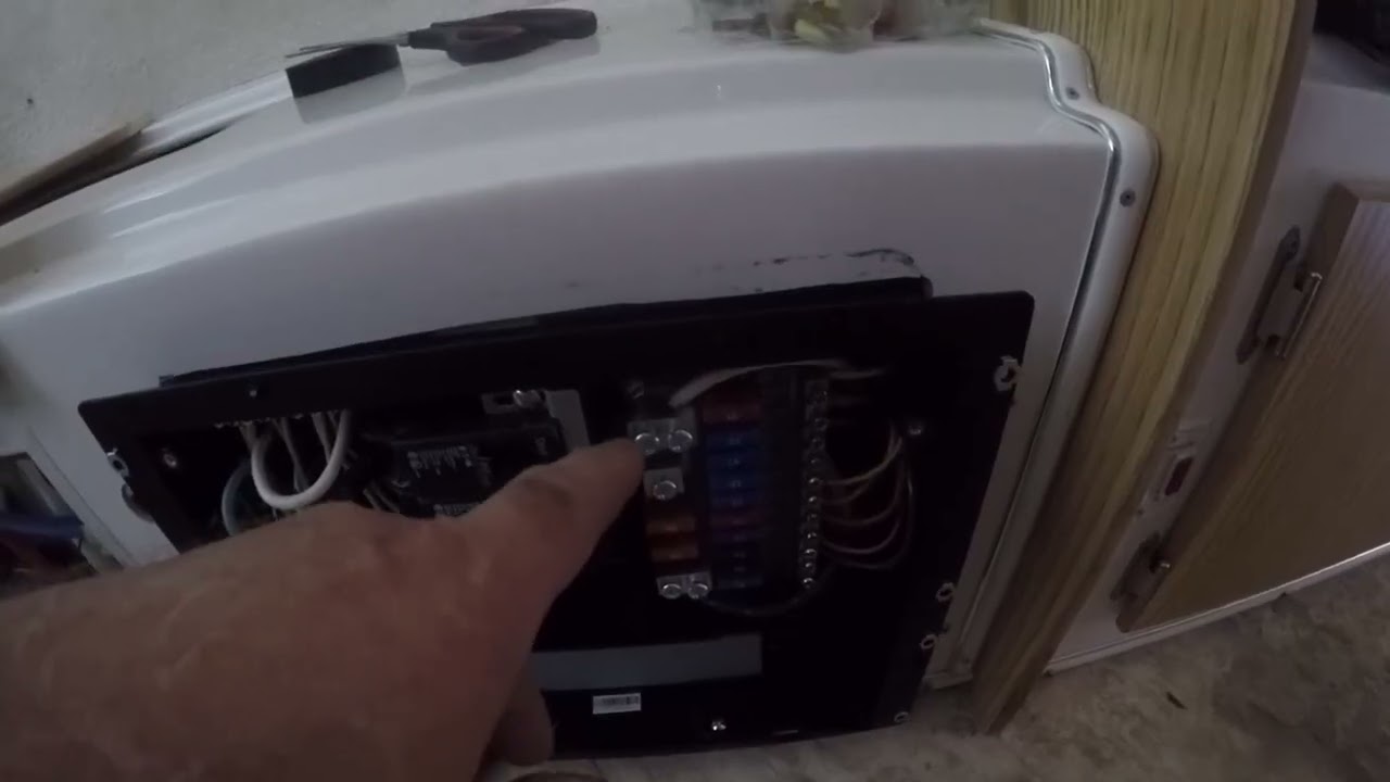WFCO Power Center Converter Replacement for Casita Travel Trailer RV   Final Video  Parallax to WFCO