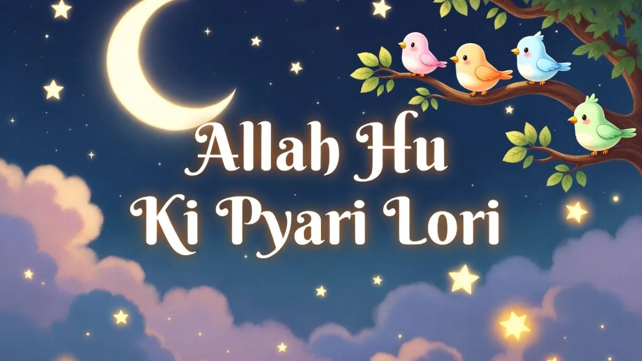 “Allah Hu Ki Pyari Lori” ! “Rehmat Bhari Raat Ki Lori” ! “Allah Hu Lullaby – A Peaceful Night”
