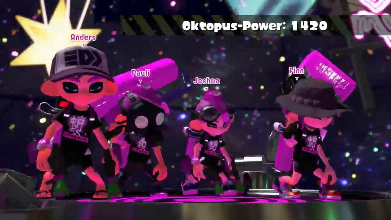 Splatoon 2 Splatfest Inklinge gegen Oktolinge! Team Oktolinge