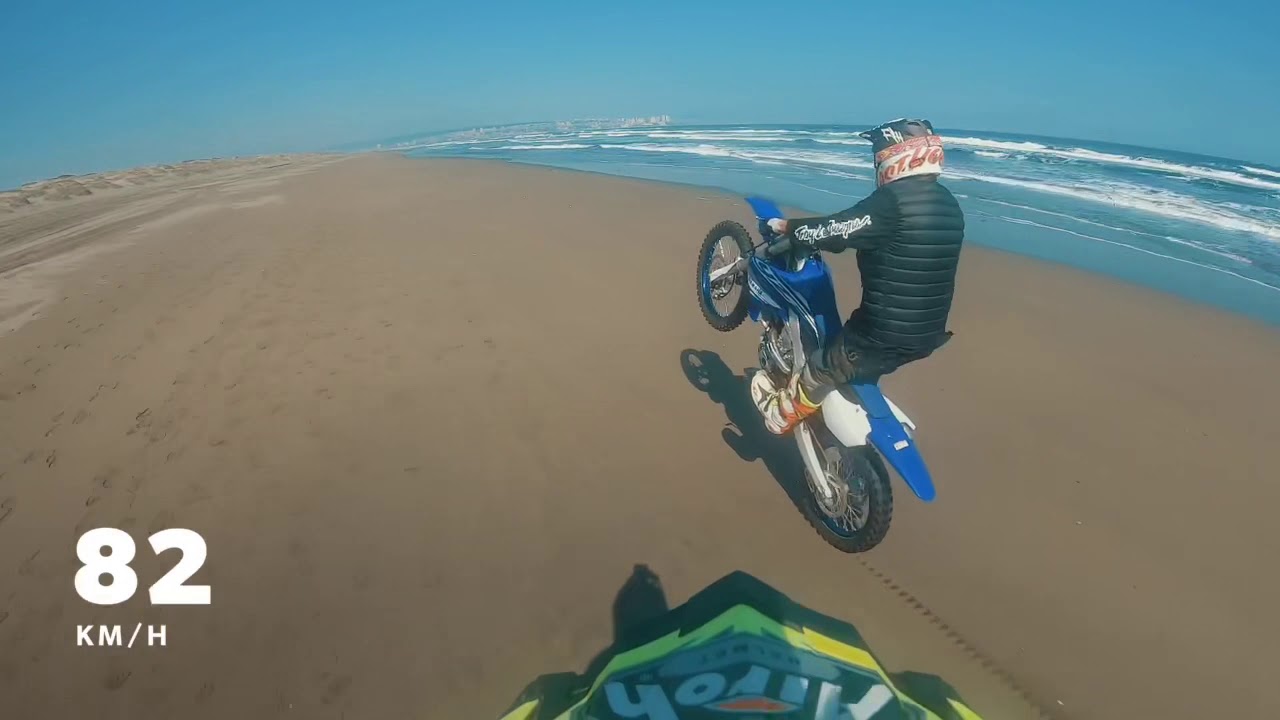 Ritoque Beach Wheelie one take‼️