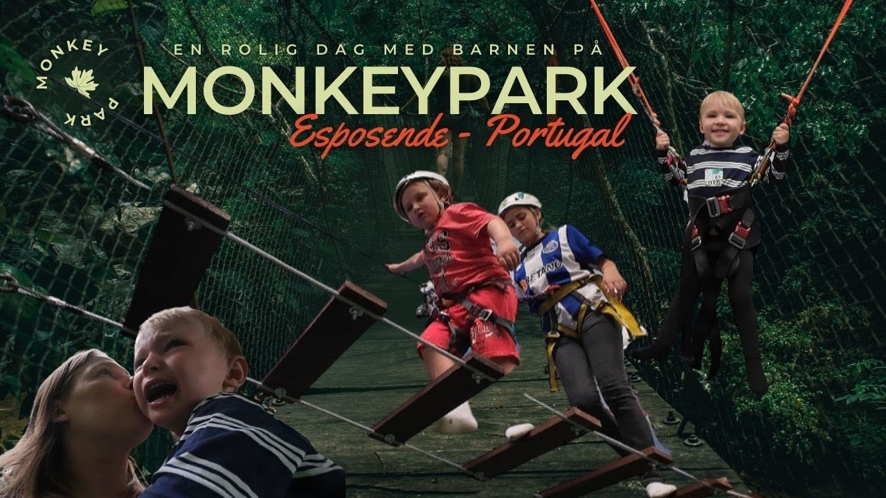 VI BESÖKER MONKEY PARK I ESPOSENDE | CRISTIAN TATUERAR ANSIKTET | VLOGG