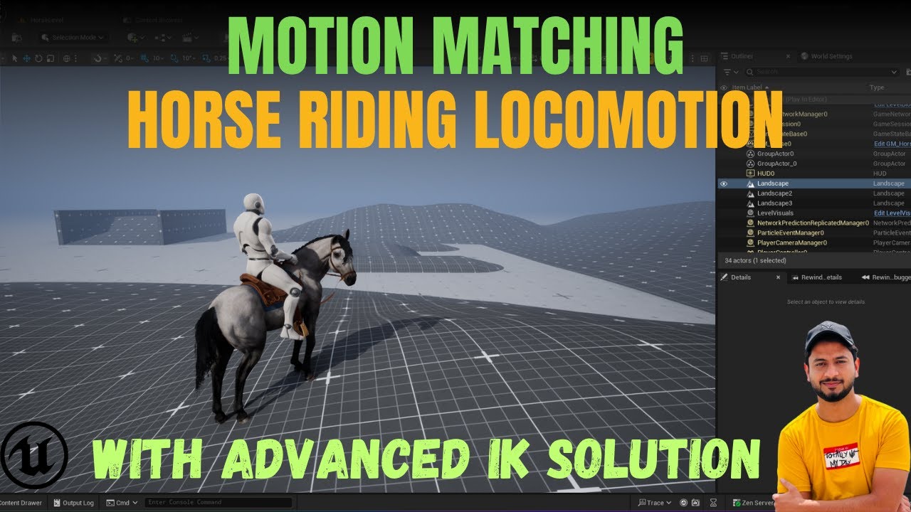 UE5 | Advanced Horse Riding Locomotion System | Project Files