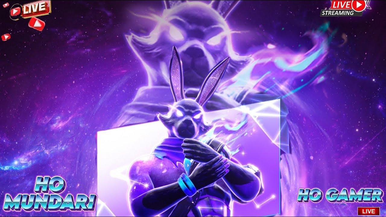 After 1 Month Live Stream | New Update | Galactic Bunny Bundle| Ho Gamer Is Live